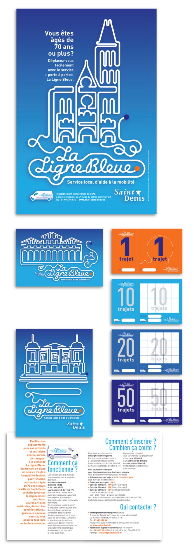 La ligne bleue Saint-Denis