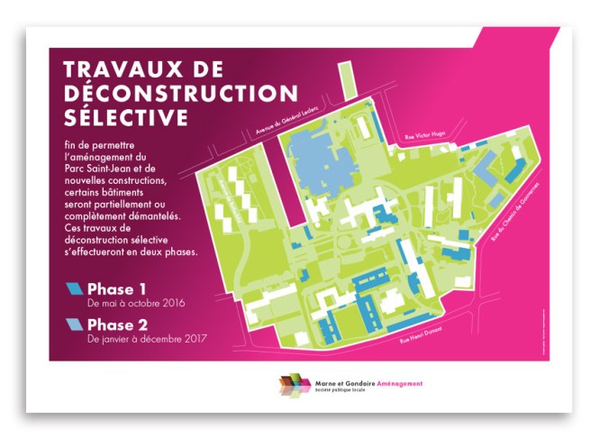 Panneau de travaux A1