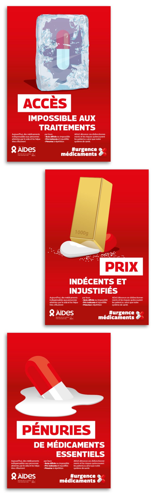 AIDeS médicaments Accès Prix Pénuries