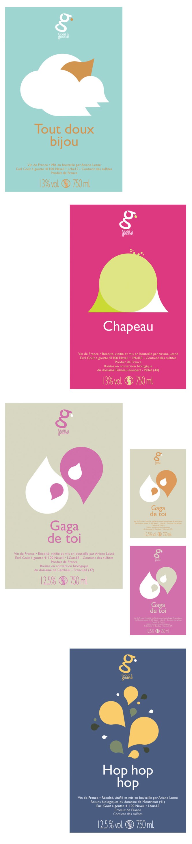 Cuvées Goût à goutte